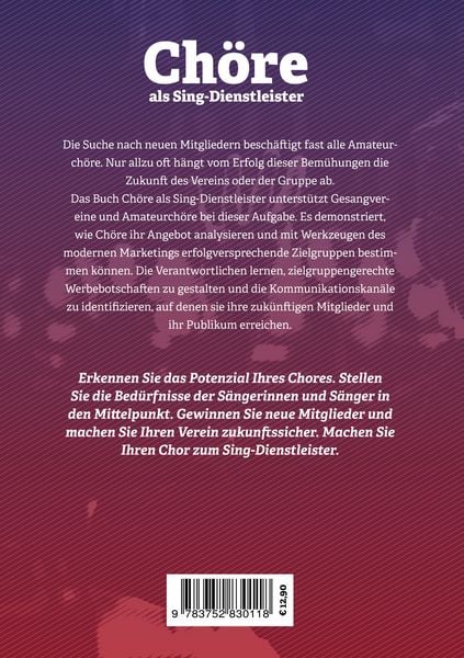 Produktbild: Ch&ouml;re als Sing-Dienstleister