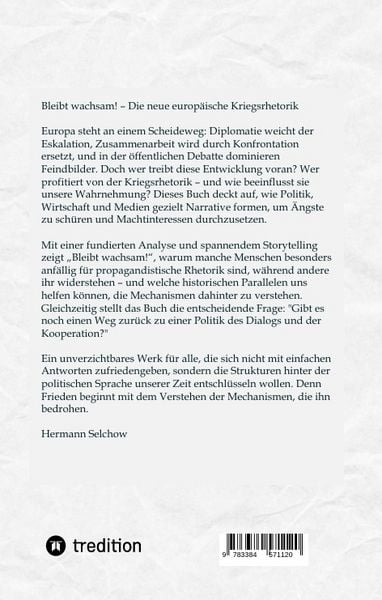 Produktbild: Bleibt wachsam!