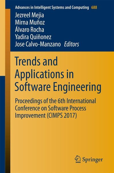 Produktbild: Trends and Applications in Software Engineering