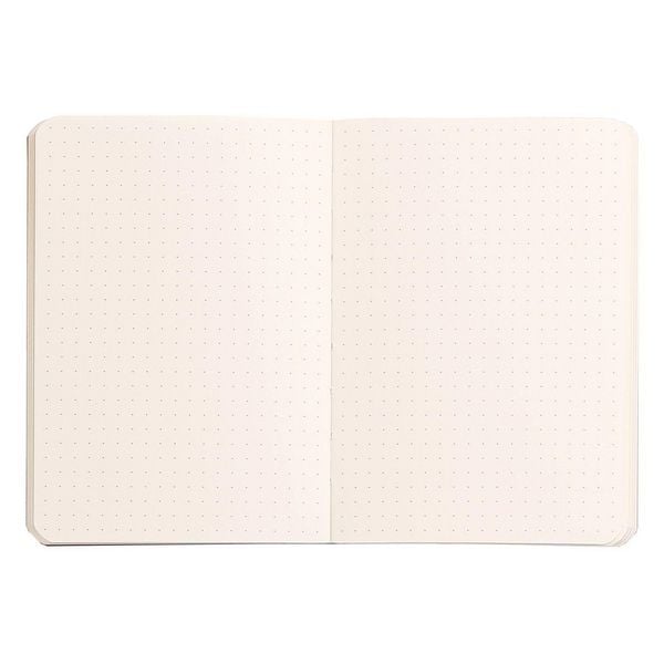 Produktbild: Rhodiarama Notizbuch Softcover A6 72 Blatt Dot-Lineatur saphirblau 90g, mit Gummizugverschluss