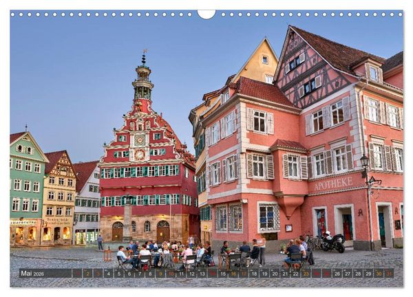 Produktbild: Esslingen am Neckar. Ein- und Ausblicke von Andreas Voigt (Wandkalender 2026 DIN A3 quer), CALVENDO Monatskalender