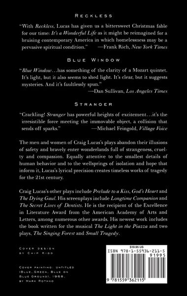 Produktbild: Reckless and Other Plays