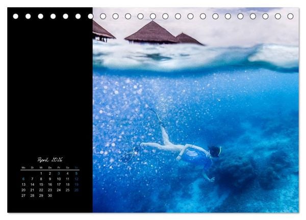 Produktbild: Malediven - dem Himmel so nah (Tischkalender 2026 DIN A5 quer), CALVENDO Monatskalender
