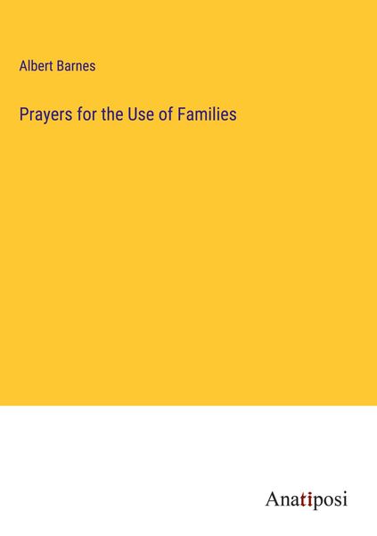 Produktbild: Prayers for the Use of Families