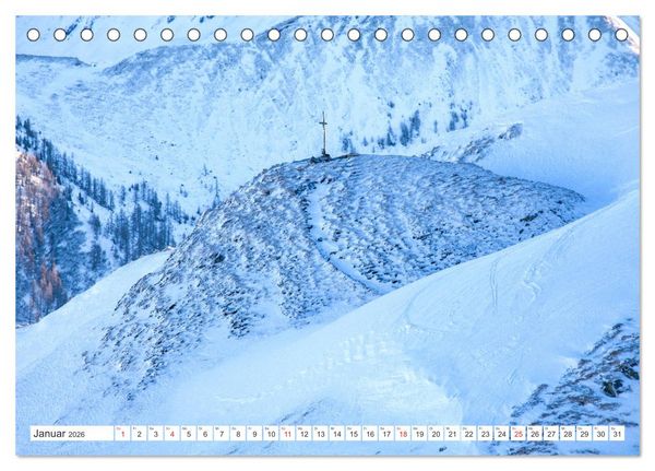 Produktbild: 5 Gipfel-Tour in Rauris (Tischkalender 2026 DIN A5 quer), CALVENDO Monatskalender