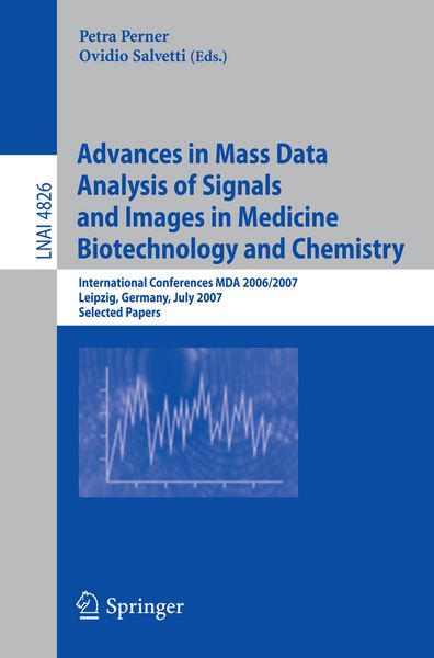 Produktbild: Advances in Mass Data Analysis of Signals and Images in Medicine, Biotechnology and Chemistry