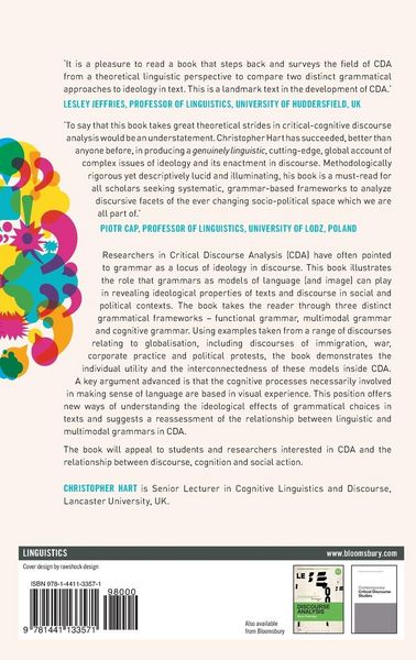 Produktbild: Discourse, Grammar and Ideology