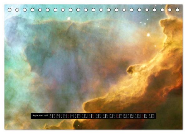 Produktbild: Planetarischer Nebel (Tischkalender 2026 DIN A5 quer), CALVENDO Monatskalender