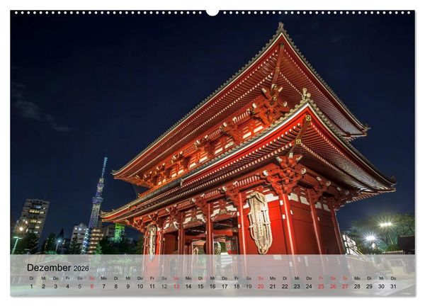 Produktbild: Japan. Zwischen Tradition und Moderne (hochwertiger Premium Wandkalender 2026 DIN A2 quer), Kunstdruck in Hochglanz