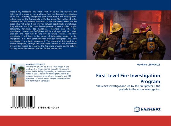 Produktbild: First Level Fire Investigation Program