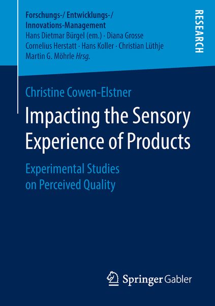 Produktbild: Impacting the Sensory Experience of Products