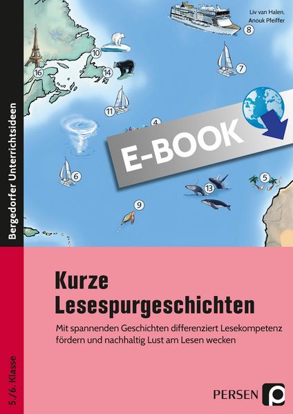 Produktbild: Kurze Lesespurgeschichten 5./6. Klasse - Deutsch