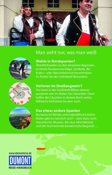 DUMONT Reise-Handbuch Reiseführer Nordspanien und der Jakobsweg
