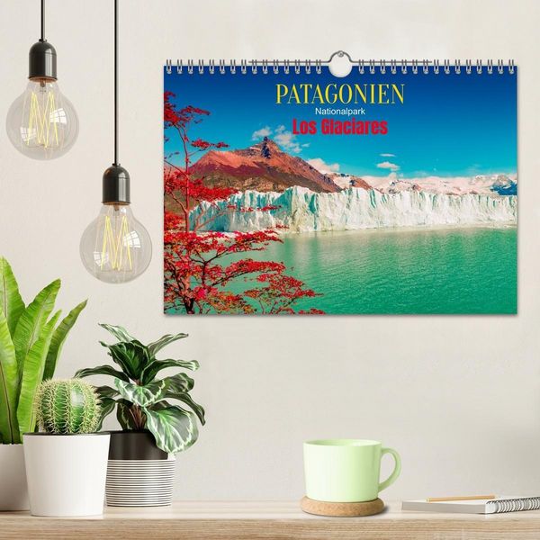 Produktbild: Patagonien, Los Glaciares Nationalpark: Perito Moreno Gletscher (Wandkalender 2026 DIN A4 quer), CALVENDO Monatskalender