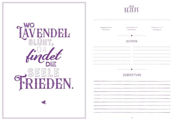 Produktbild: Meine liebsten Rezepte - Lavendel