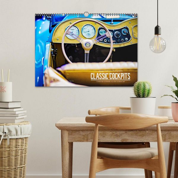Produktbild: CLASSIC COCKPITS - Funktionale Kunstwerke aus einer anderen Zeit (Wandkalender 2026 DIN A3 quer), CALVENDO Monatskalender