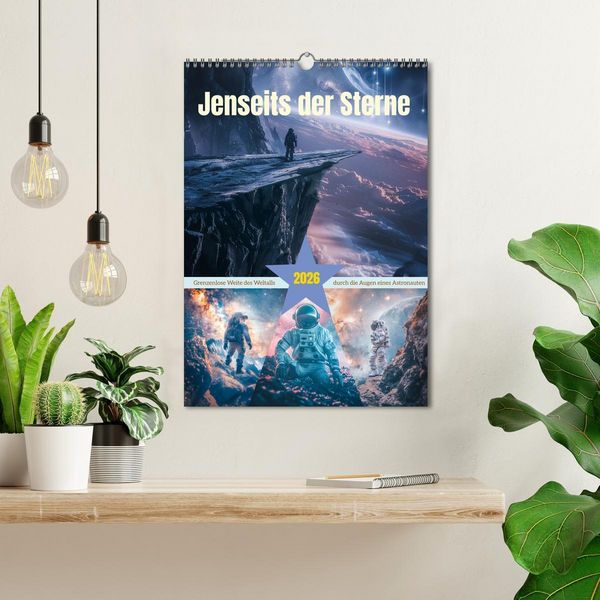 Produktbild: Jenseits der Sterne (Wandkalender 2026 DIN A3 hoch), CALVENDO Monatskalender