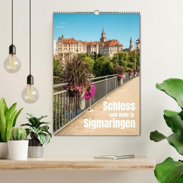 Produktbild: Schloss und mehr in Sigmaringen (Wandkalender 2027 DIN A2 hoch), CALVENDO Monatskalender