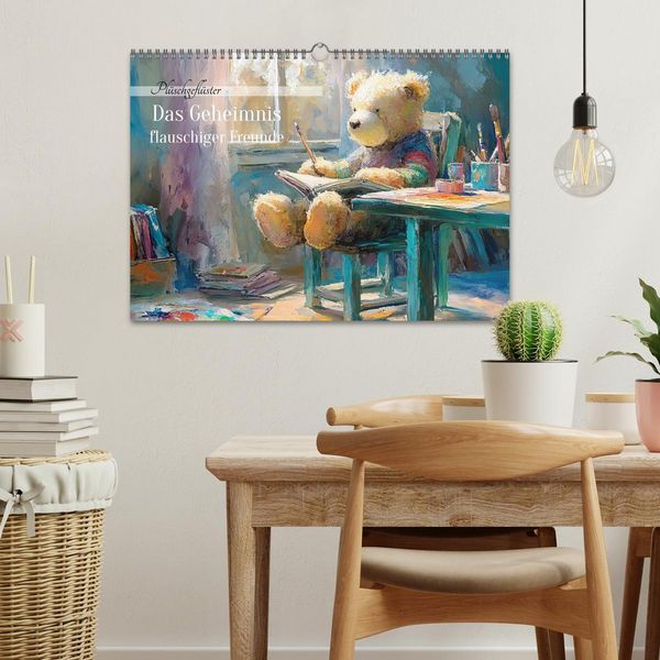 Produktbild: Das geheime Leben flauschiger Freunde (Wandkalender 2026 DIN A3 quer), CALVENDO Monatskalender