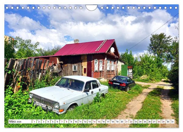Produktbild: WOLGA - Auto-Legende der UdSSR (Wandkalender 2026 DIN A4 quer), CALVENDO Monatskalender