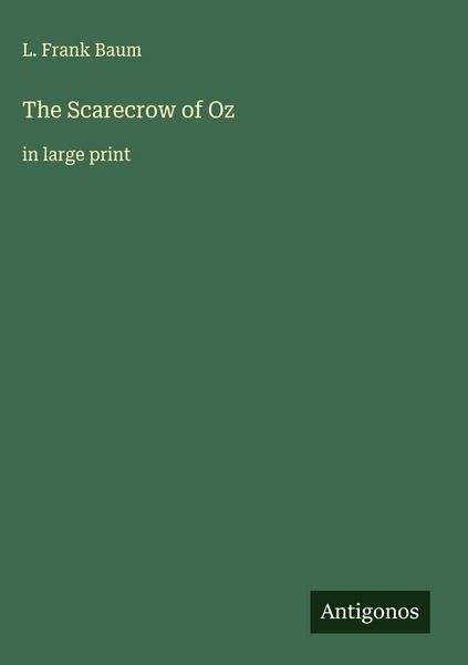 Produktbild: The Scarecrow of Oz