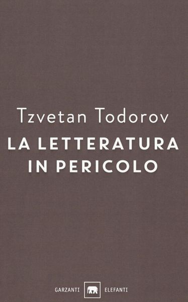 Produktbild: La letteratura in pericolo