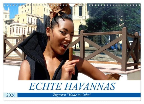 Produktbild: Echte Havannas - Zigarren "Made in Cuba" (Wandkalender 2026 DIN A3 quer), CALVENDO Monatskalender