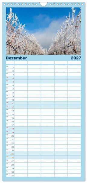 Produktbild: Familienplaner 2027 - Freinsheim - So Wunderbar mit 5 Spalten (Wandkalender, 21 x 45 cm) CALVENDO