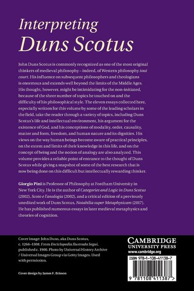 Produktbild: Interpreting Duns Scotus