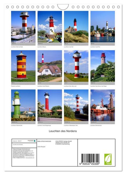 Produktbild: Leuchten des Nordens (Wandkalender 2026 DIN A4 hoch), CALVENDO Monatskalender