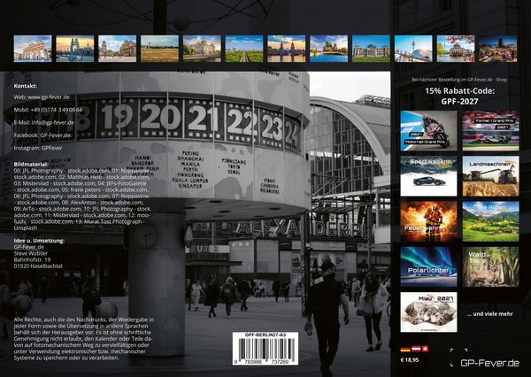 Produktbild: Berlin - Zwischen Spree und Skyline - 2027 - Kalender DIN A3