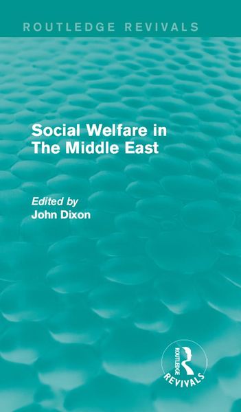 Produktbild: Social Welfare in The Middle East