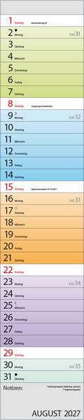Produktbild: Planer Farbenspiel 2027