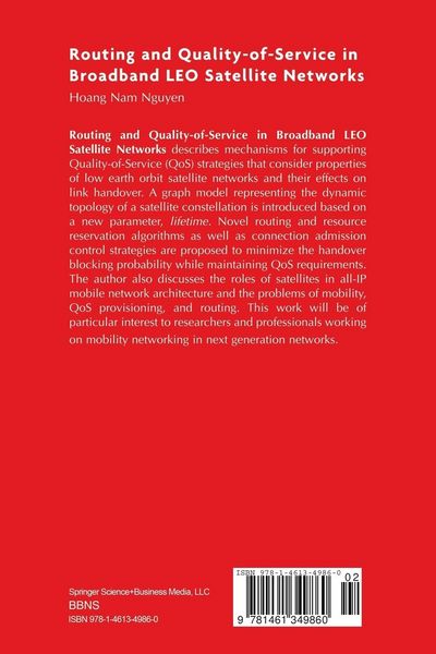 Produktbild: Routing and Quality-of-Service in Broadband LEO Satellite Networks