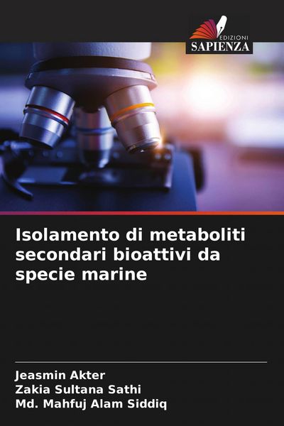 Produktbild: Isolamento di metaboliti secondari bioattivi da specie marine