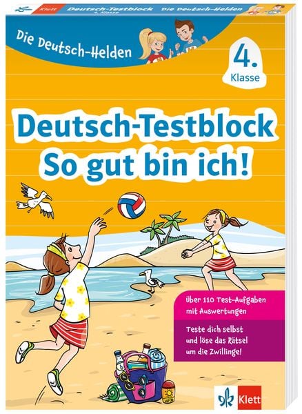 Deutsch-Testblock So gut bin ich! 4. Klasse