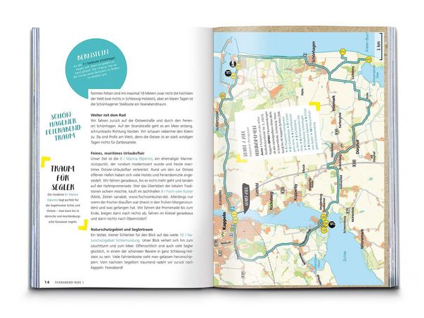 Produktbild: KOMPASS Radvergn&uuml;gen Ostseek&uuml;ste Schleswig-Holstein