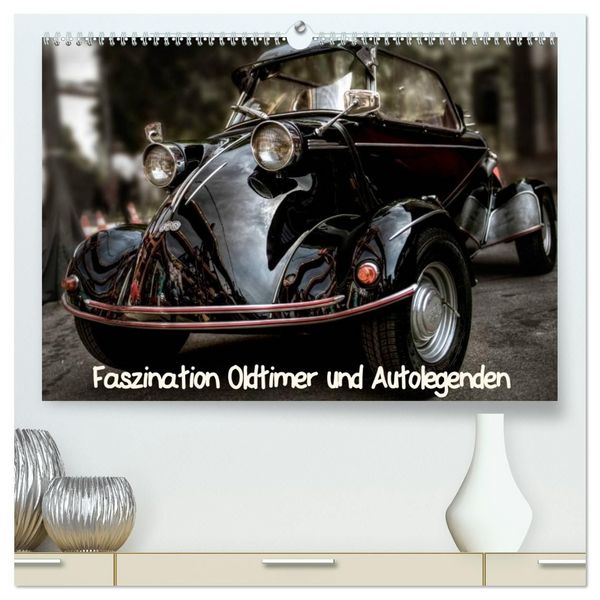 Produktbild: Faszination Oldtimer und Autolegenden (hochwertiger Premium Wandkalender 2027 DIN A2 quer), Kunstdruck in Hochglanz
