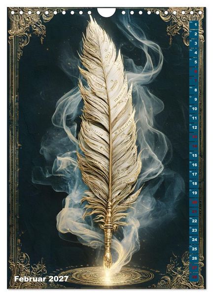 Produktbild: Umbrae Libri (Wandkalender 2027 DIN A4 hoch), CALVENDO Monatskalender