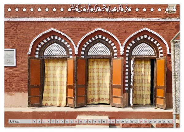 Produktbild: Farbenfrohes Pakistan (Tischkalender 2027 DIN A5 quer), CALVENDO Monatskalender
