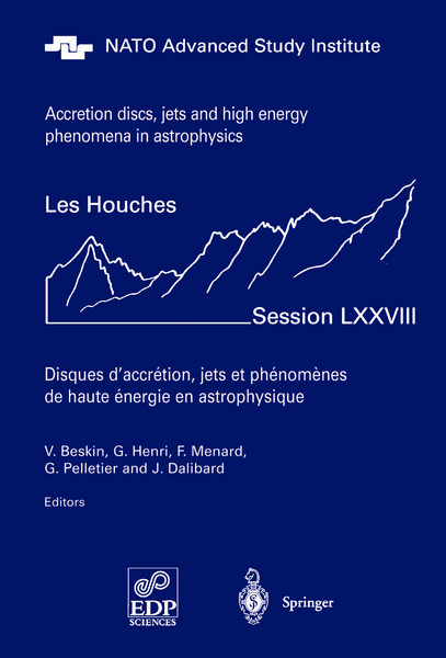 Produktbild: Accretion Disks, Jets and High-Energy Phenomena in Astrophysics