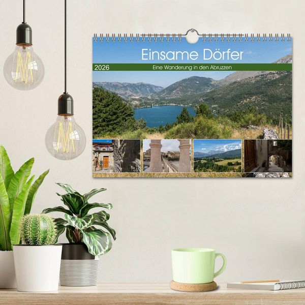 Produktbild: Einsame D&ouml;rfer - Eine Wanderung in den Abruzzen (Wandkalender 2026 DIN A4 quer), CALVENDO Monatskalender