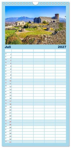 Produktbild: Familienplaner 2027 - Shkodra &ndash; Perle im Norden Albaniens mit 5 Spalten (Wandkalender, 21 x 45 cm) CALVENDO