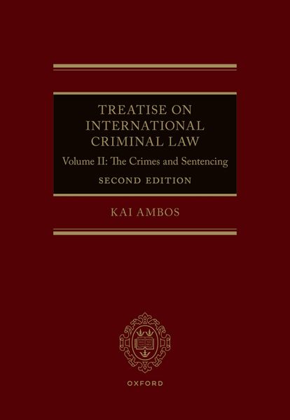 Produktbild: Treatise on International Criminal Law