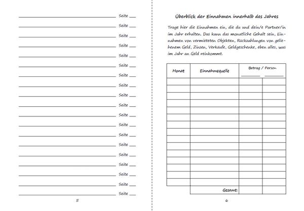Produktbild: Haushaltsbuch zum Eintragen der Ausgaben
