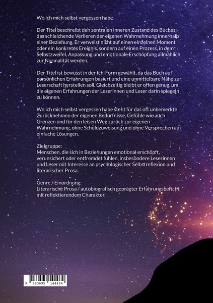 Produktbild: Wo ich mich selbst vergessen habe