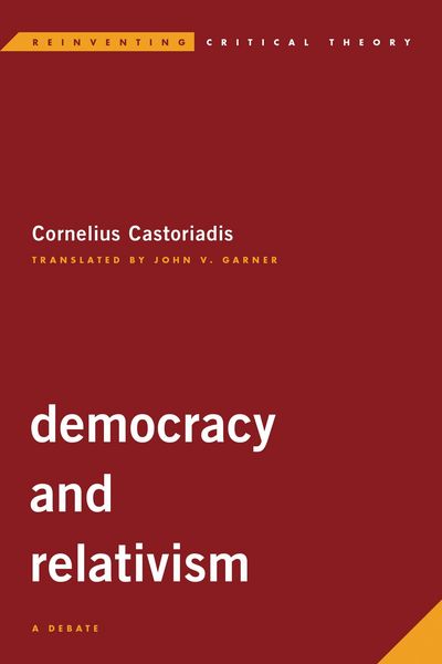 Produktbild: Democracy and Relativism