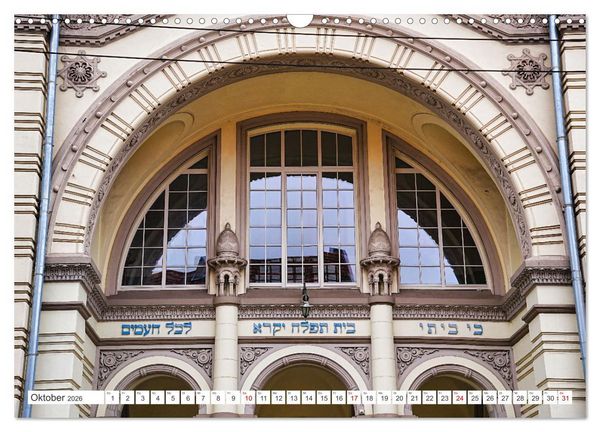 Produktbild: Synagogen im Baltikum (Wandkalender 2026 DIN A3 quer), CALVENDO Monatskalender