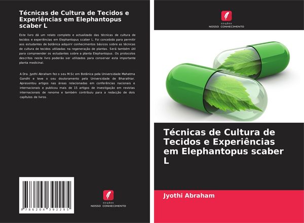 Produktbild: T&eacute;cnicas de Cultura de Tecidos e Experi&ecirc;ncias em Elephantopus scaber L