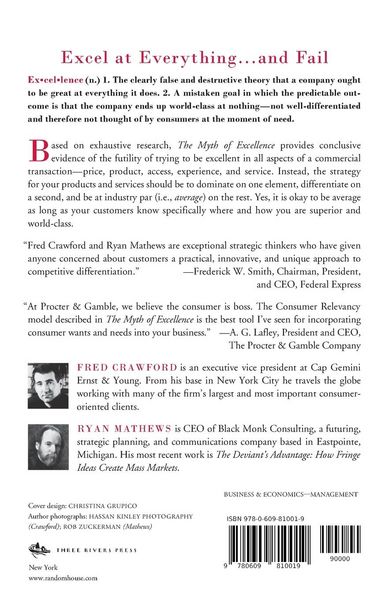 Produktbild: The Myth of Excellence